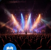 Live event stage and audience