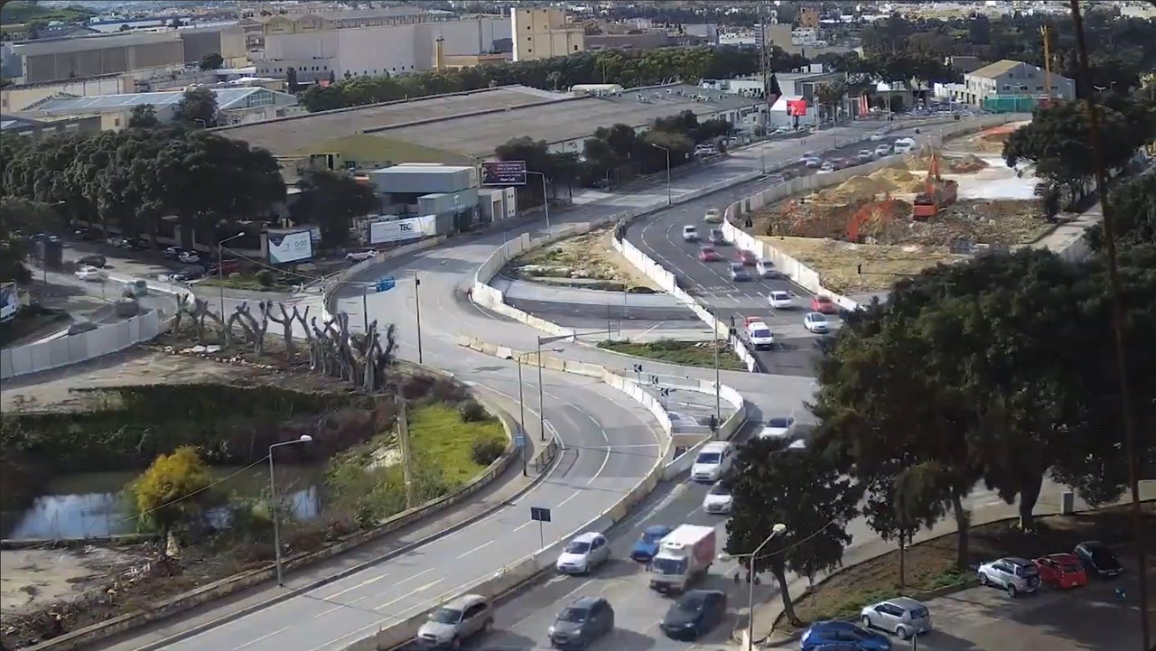 Construction project timelapse frame one
