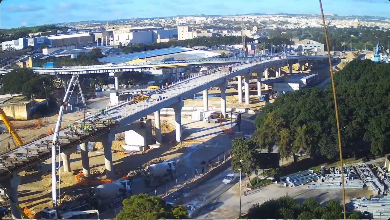 Construction project timelapse frame three